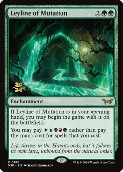 MTG Singles: Leyline of Mutation (Foil) - Duskmourn Prerelease Cards (PRE) - NM - Image 1