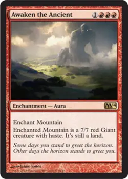 Awaken the Ancient - Magic 2014 (M14) #126/249 MTG Magic The Gathering - Image 1