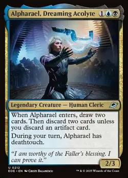 Alpharael, Dreaming Acolyte - Edge of Eternities #0212 MTG Magic The Gathering - Image 1