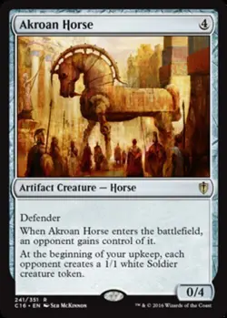 Akroan Horse - Commander 2016 #241/351 MTG Magic The Gathering - Image 1