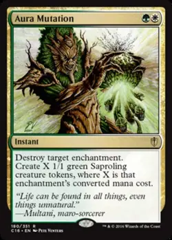 Aura Mutation - Commander 2016 #180/351 MTG Magic The Gathering - Image 1