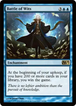 Battle of Wits - Magic 2013 (M13) #44/249 MTG Magic The Gathering - Image 1