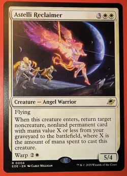MTG, EDGE OF ETERNITIES. *ASTELLI RECLAIMER* #0004, RARE REGULAR - Image 1