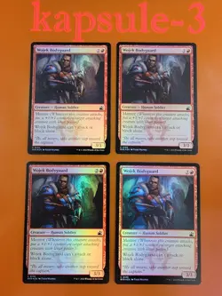 4x Wojek Bodyguard | FOIL | Ravnica Remastered | MTG Magic Cards - Image 1
