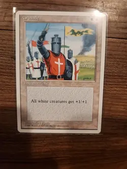 MTG Crusade 4th (Fourth) Edition Exc 1995 Magic - Image 1
