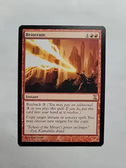MTG - Reiterate _ Time Spiral Regular Rare #175 - Image 1