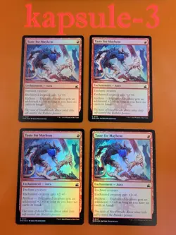 4x Taste for Mayhem | FOIL | Ravnica Remastered | MTG Magic Cards - Image 1
