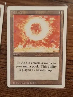 Magic The Gathering - Sol Ring - Revised Edition MTG - Image 1