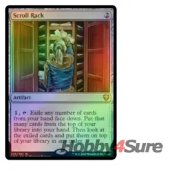 Foil Scroll Rack M/NM Magic: The Gathering MTG Commander Legends - Image 1