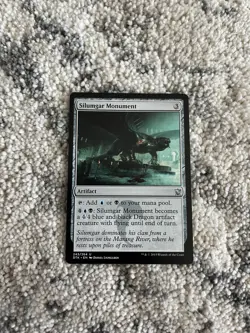 MTG Silumgar Monument (243) Dragons of Tarkir Regular Common NM x2 - Image 3