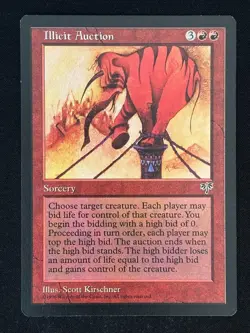1x MTG Illicit Auction - Mirage (MIR) - Magic the Gathering - Image 1