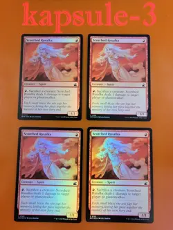 4x Scorched Rusalka | FOIL | Ravnica Remastered | MTG Magic Cards - Image 1