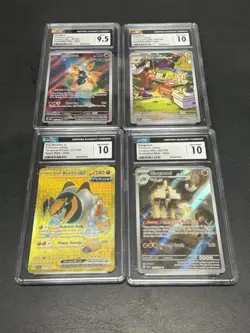 🔥POKEMON Huge Lot of 32 Graded Illustration Ultra Rare CGC 9.5 10 High Value🔥 - Image 2
