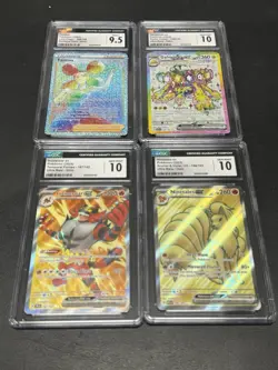 🔥POKEMON Huge Lot of 32 Graded Illustration Ultra Rare CGC 9.5 10 High Value🔥 - Image 3