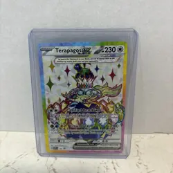 Pokemon Terapagos ex 165 Full Art Holo Black Star Promo SVP - Image 1