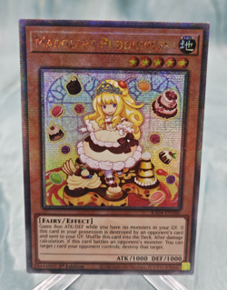 Yugioh Madolche Puddingcess RA04-EN186 Quarter Century Secret Rare - NM - Image 1