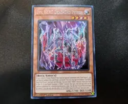 Evil HERO Dead-End Prison SUDA-EN002 Secret Rare 1st Edition Yugioh Card NM - Image 1