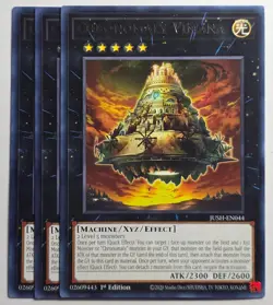 Yugioh x3 Chronomaly Vimana JUSH-EN044 Rare 1st Edition - Image 1