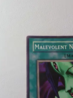 Yu-Gi-Oh TCG Malevolent Nuzzler SDJ-025 1st Edition Played LP Yugioh Card - Image 3