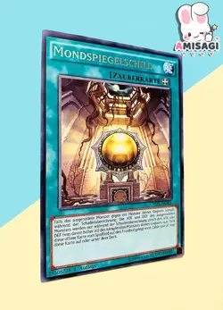 Yu-Gi-Oh! - Card Moon Mirror Shield CROS-DE081 Trading Card TCG German - Image 2