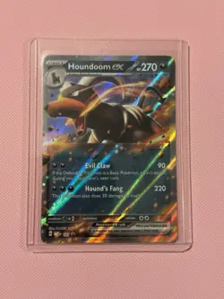 Houndoom EX 103 Scarlet & Violet Promo Holo Card NM Condition, Master Set - Image 1