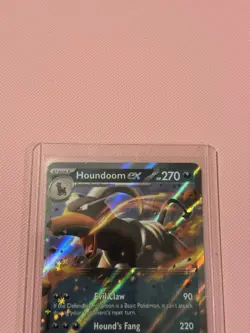 Houndoom EX 103 Scarlet & Violet Promo Holo Card NM Condition, Master Set - Image 2