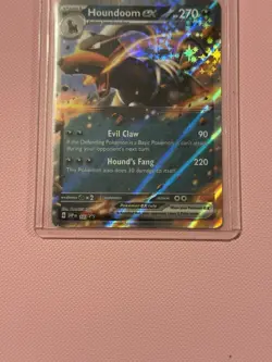Houndoom EX 103 Scarlet & Violet Promo Holo Card NM Condition, Master Set - Image 3