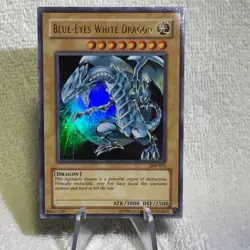 Yu-Gi-Oh TCG Blue-Eyes White Dragon JMP-001 Ultra Rare Unlimited Card - Image 1