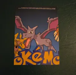 TV6 #74 GEODUDE TOPPS Series 1 Holo Pokemon Card - Image 2