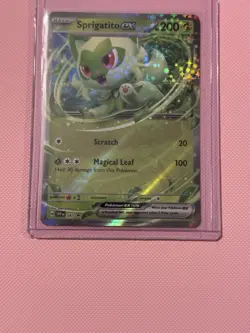 Sprigatito EX 087 Scarlet & Violet Promo Holo Card, NM Condition, Master Set - Image 4