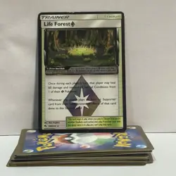 Pokemon TCG Life Forest Sun & Moon Lost Thunder Holo Card 180/214 Rare - Image 4