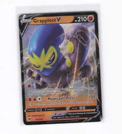 Grapploct V - Champion's Path (CHP) Ultra Rare Holo Pokemon Card - Image 1