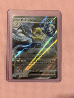 Melmetal EX 104 Sv: Scarlet & Violet Promo Card Holo, NM Condition, Master Set - Image 1