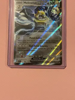 Melmetal EX 104 Sv: Scarlet & Violet Promo Card Holo, NM Condition, Master Set - Image 3