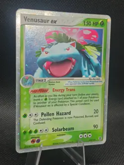 Pokemon TCG Venusaur EX Holo Ultra Rare Card 112/112 FireRed & LeafGreen Hp/Mp - Image 1