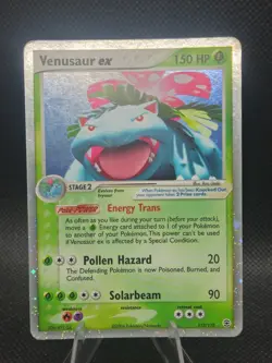 Pokemon TCG Venusaur EX Holo Ultra Rare Card 112/112 FireRed & LeafGreen Hp/Mp - Image 4