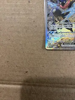 Greninja EX 132 SV Scarlet & Violet Promo Holo Card NM Condition - Image 2