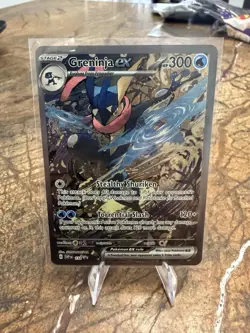 Greninja EX 132 SV Scarlet & Violet Promo Holo Card NM Condition - Image 1
