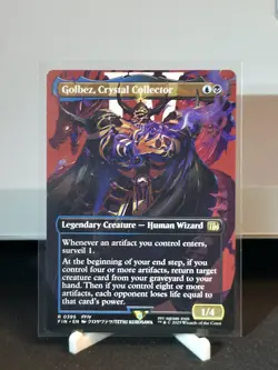 MTG Golbez Crystal Collector Borderless Magic The Gathering Final Fantasy NM - Image 1