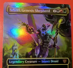 MTG, EDGE OF ETERNITIES. *SZAREL, GENESIS SHEPHERD* #0004, MYTHIC EOC COMMANDER - Image 2