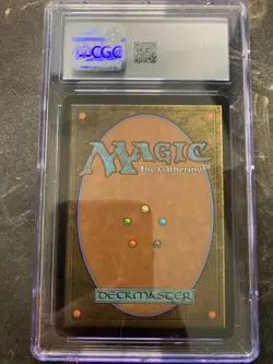 *** FOIL ODYSSEY Deserted Temple *** CGC 9 MINT - Vintage Magic MtG - Image 2