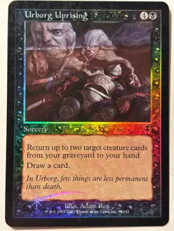 1X FOIL Urborg Uprising Apocalypse Magic the Gathering MTG - Image 1