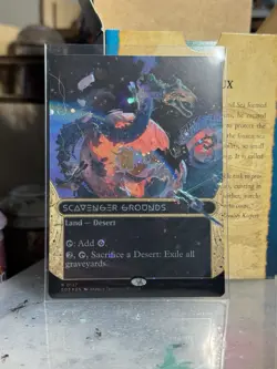 MTG Scavenger Grounds (0127) (Borderless) Galaxy Foil Edge of Eternities - Image 1