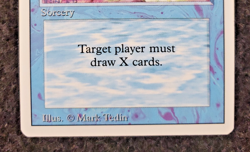 MTG Magic the Gathering 3rd Edition Revised Braingeyser MINT Condition (DS3D1K5) - Image 5