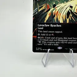 Lavaclaw Reaches (0067) - Borderless R MTG Edge of Eternities: Stellar Sights - Image 5