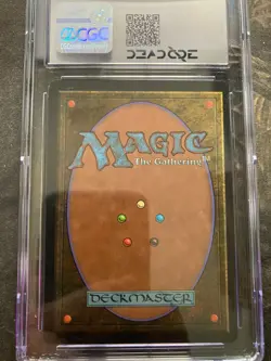 *** ARABIAN NIGHTS Erhnam Djinn *** CGC 9 MINT - Vintage Magic MtG - Image 2