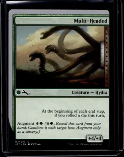 MTG Magic the Gathering Multi-Headed (117/288) Unstable NM - Image 1