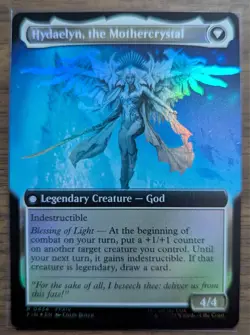 MTG Venat, Heart of Hydaelyn Extended Art Foil from UB: Final Fantasy NM - Image 2