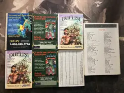 7 Vintage Starter Deck Rulebooks - 3rd 4th Mirage Tempest Ice Age - MtG Magic - Image 2