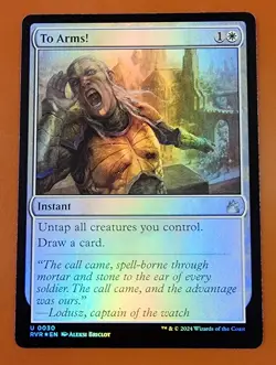 1x To Arms! | FOIL | Ravnica Remastered | MTG Magic Cards - Image 1